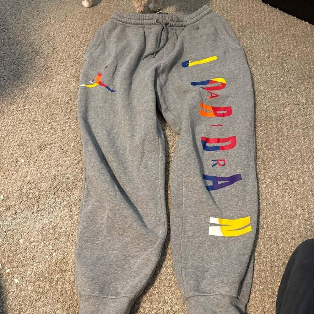 Jordan DNA Fleece Pants Gray Size L